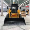 Loader steer skid steer yang lebih murah untuk konstruksi