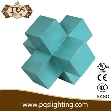 blue color polyresin art work craft