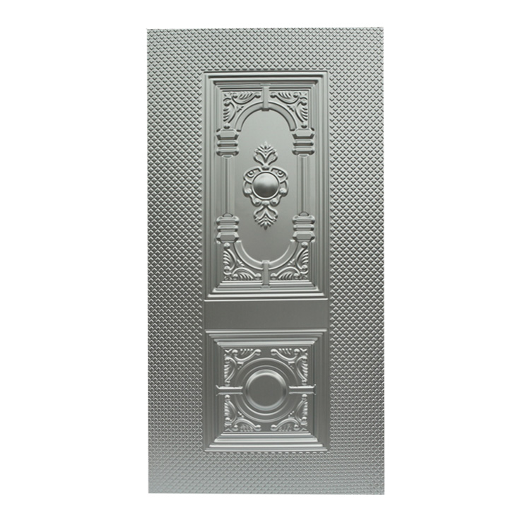 Door Skin Pressed Different Design Embossed Stainless Galvanized Steel Door Sheet