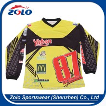 Directly factory salemen long sleeves collar t shirt no branded