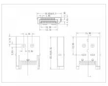 Display Port 20P Plug Without Hook