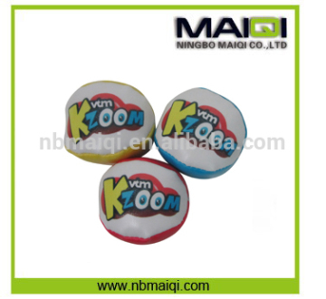 Phthalate free PVC hacky sack stuffed kick ball