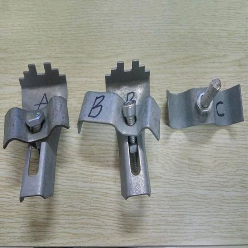 High Quality Adjustable Stainless Steel Steel Grating Clamp