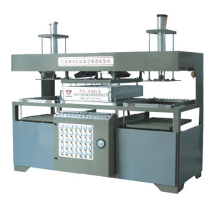 Semi automatic vacuum forming molding machine