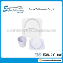 Food test 100% Melamine Baby Tableware Set