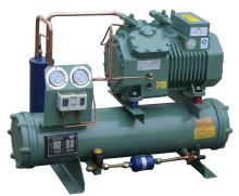 Bitzer air cooler compressor unit