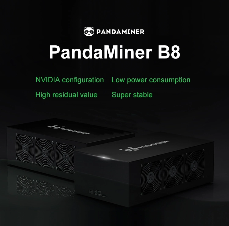Stock High Profitable Graphic Card Mining Machine Pandaminer B8 255mh Eth Miner