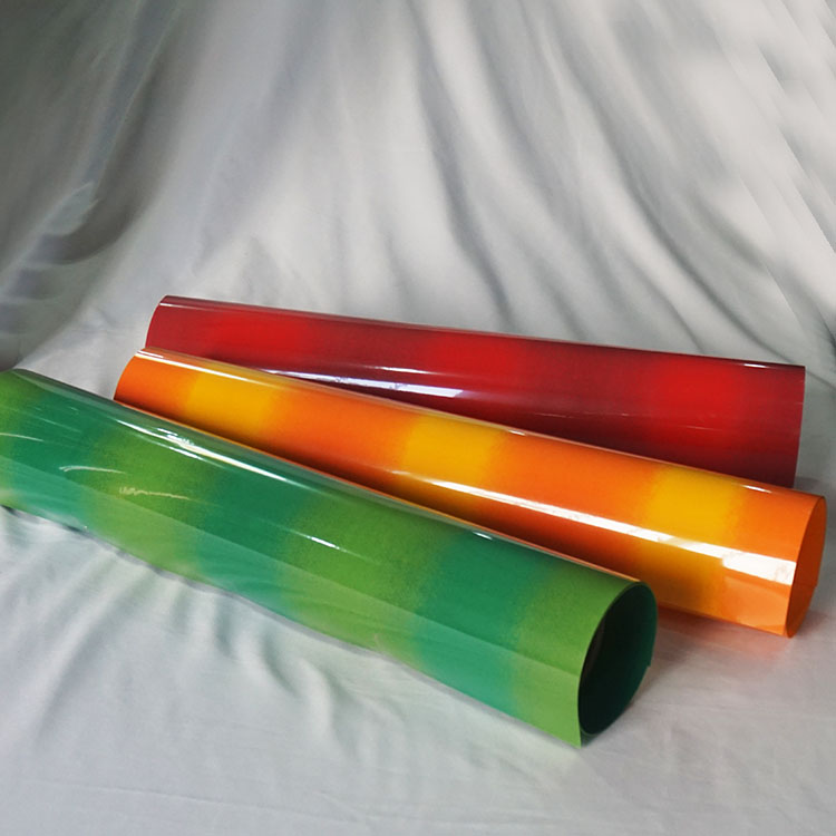 Custom hot sale pattern multicolour 3d flock vinyl heat transfer flocking vinil film for t-shirt