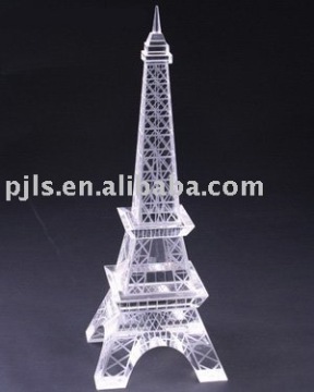 crystal eiffel tower souvenirs
