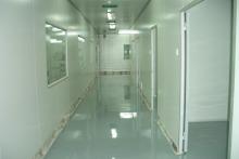 Clean room solvent-free epoxy thin coating