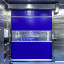 PVC Fast Roller Shutter High-Speed Garage Door