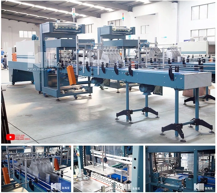 Mineral Water Bottle Sealing and Shrink Packing Machine