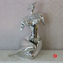 Art resin greek statues