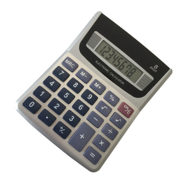8 Digits Logo Printing Office Desktop Calculator