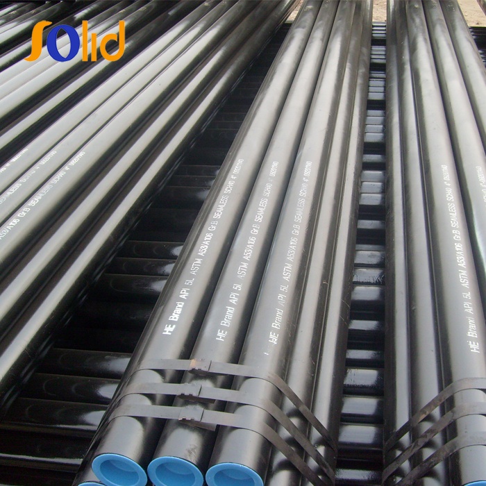 Hot DIN2448 st52 Seamless Carbon Galvanized Steel Seamless Pipe