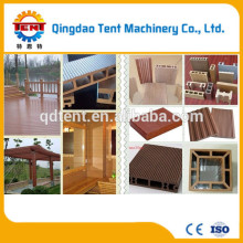 Wood plastic composite profile extrusion machine