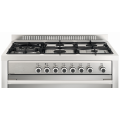 Gas Oven Grill with Gas Cooker 5 Burners