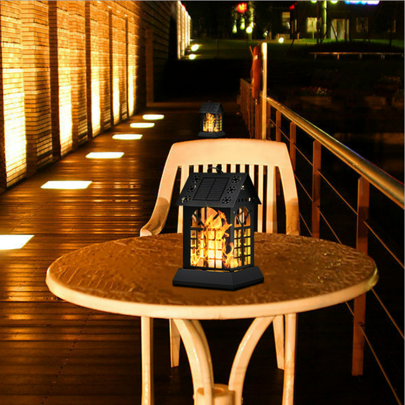 Solar Flame Hanging Lantern Lights Solar Flame Hanging Lantern Lights