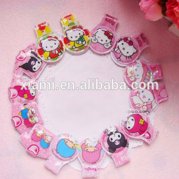 princess style lovely rabbit shape rubber magnetic book mark