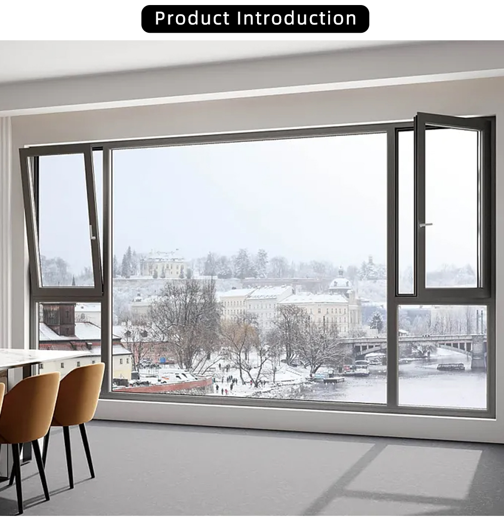 エネルギー効率の高いチルト&ターン開き開き窓 x Energy Efficient Tilt & Turn Casement Window x