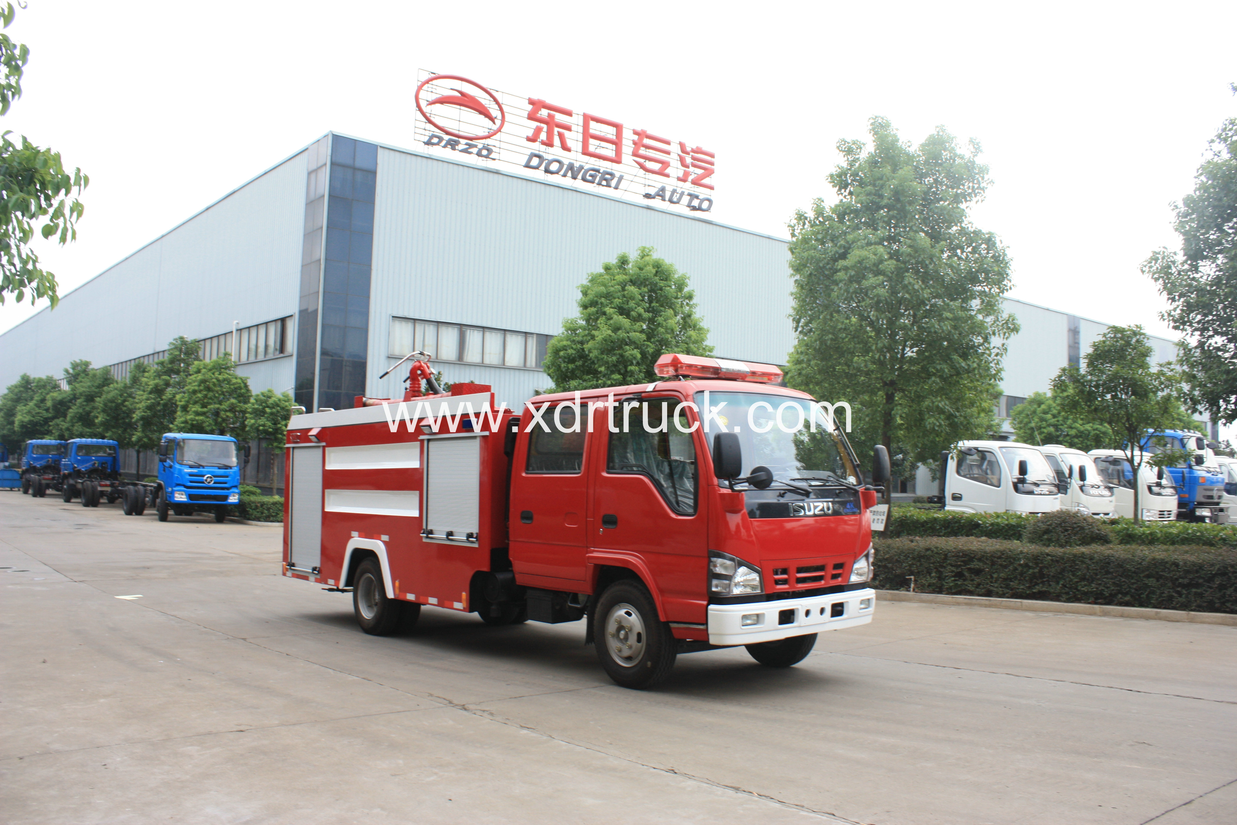 ISUZU 600P FOAM FIRE TRUCK 4TON 11 (7)