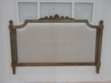 Wood Carved Hotel Room Furniture Headboard