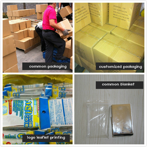 acil battaniye paketleme emergency blanket packing