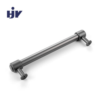 cupboard handles in space grey