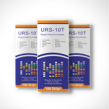 Urine microalbumin test strip