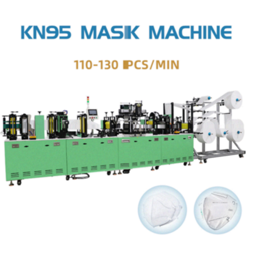 Machine de fabrication de masques à grande vitesse N95