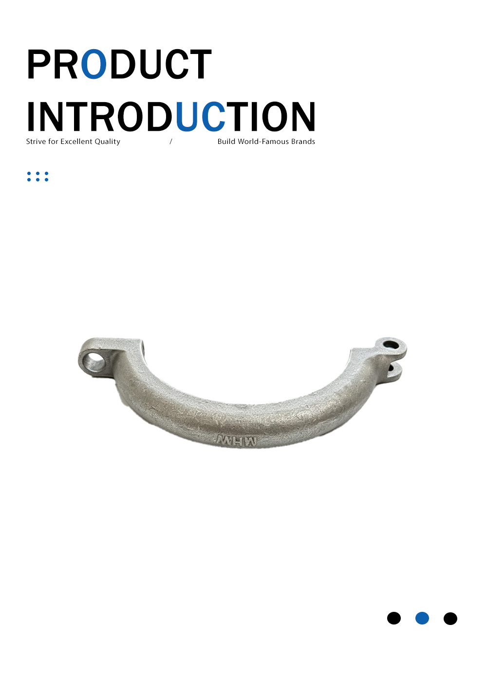 Шатун Crescent для строительной техники Construction Machinery Crescent Connecting Rod