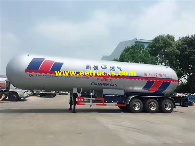 Bulk 62000L LPG Semi Trailers