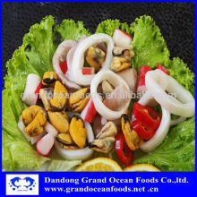 Frozen seafood mix