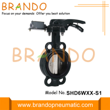 Signal Handle Wafer Butterfly Valve With Travel Switch