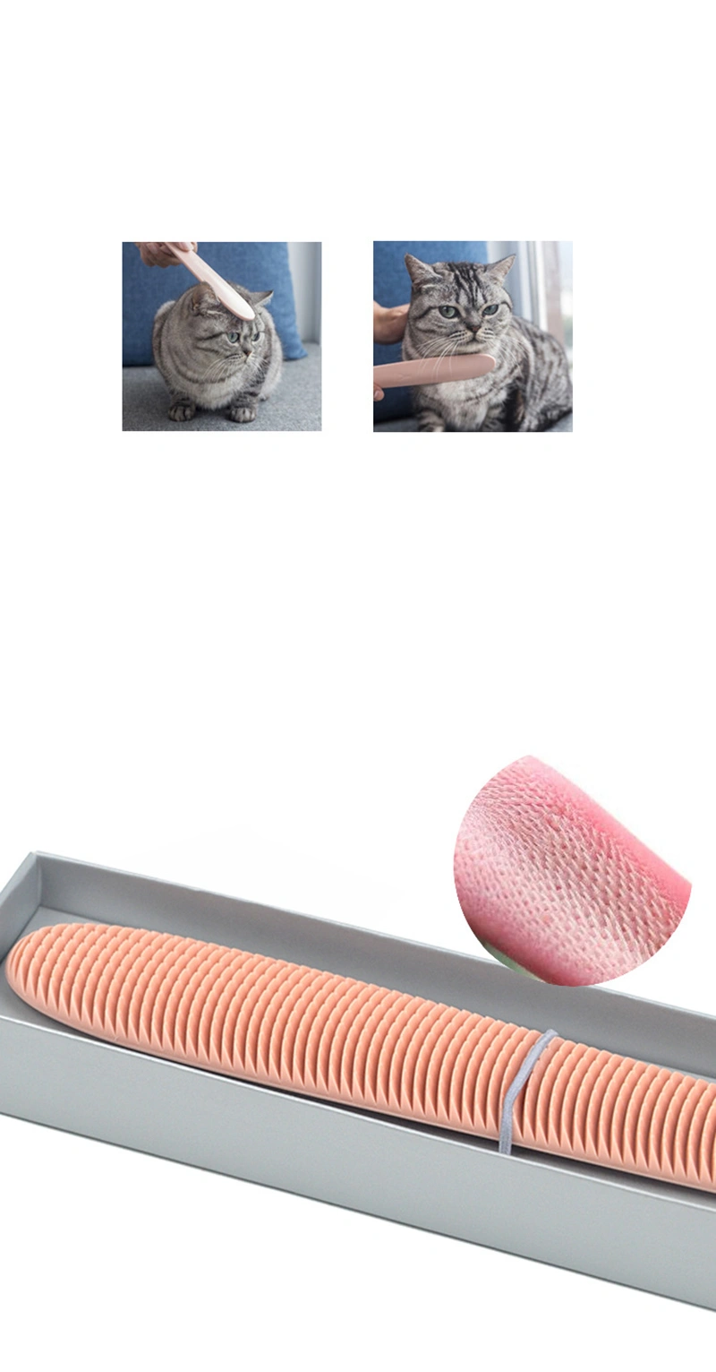 Cat Groomer Cat Tongue Textured Grooming Brush Massage Comb