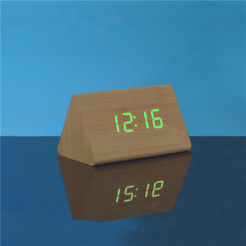 Promotional LED Wooden Table Clock