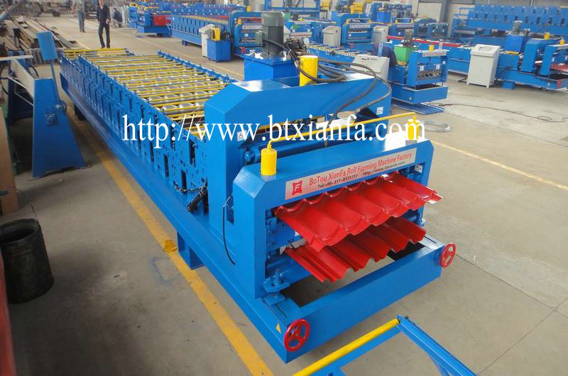 Metal Roof Sheet Double Layer Making Machine