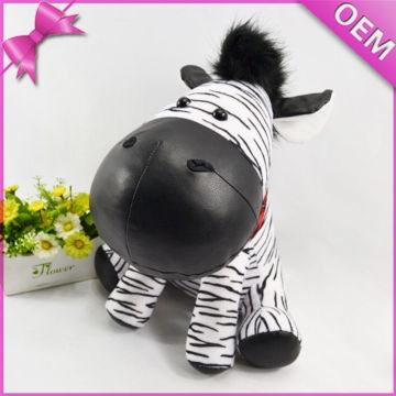 Adorable Plush Zebra toys/sitting Zebra Kids Toys/Cute Zebra Doll