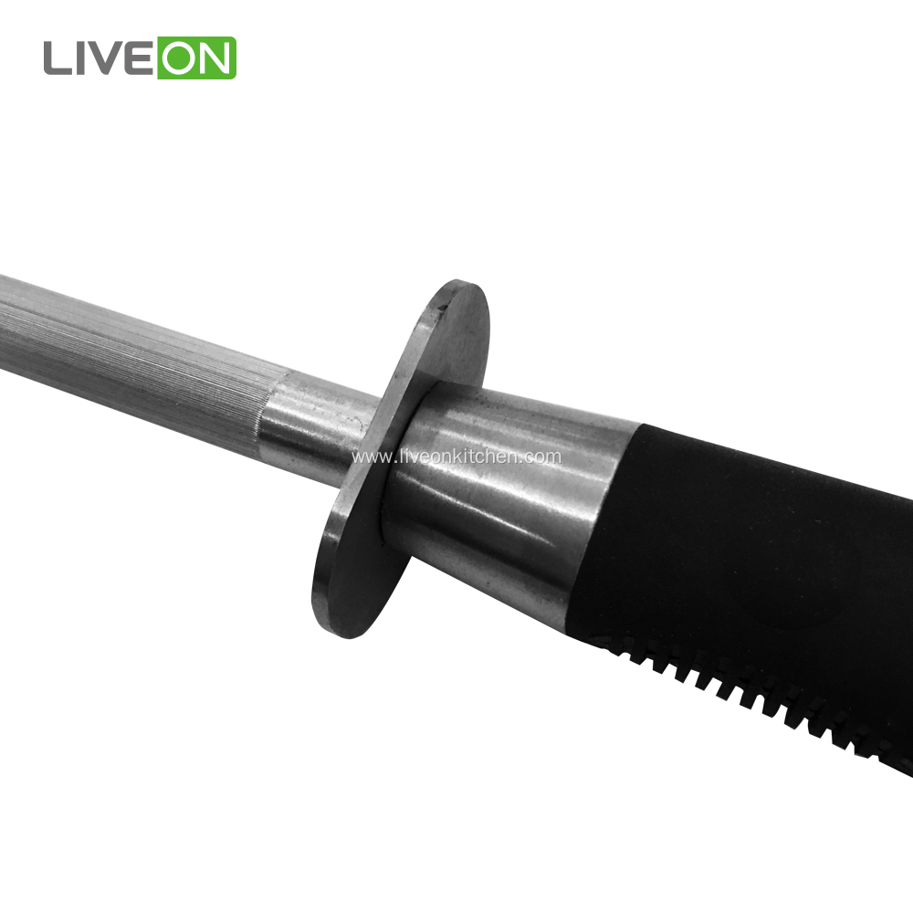 Carbon Steel Stainless Steel Kitchen Knife Sharpening Steel