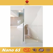 Modern white crystallized glass floor tile