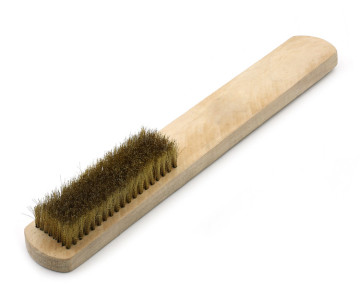 High-Quality Copper Wire Brush with Wooden Handle - Vajra Bodhi Encrypted Copper Wire Brush