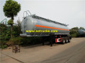 30000 Litros 40ton Corrosive Liquid Remolques de entrega