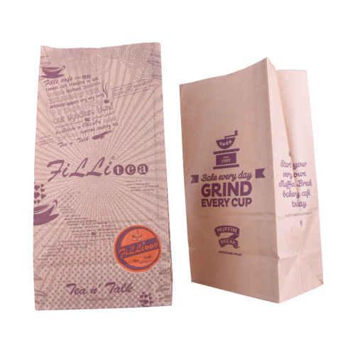 Creative Design Natural Brown Coffee Bags Partihandel