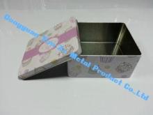 Rectangle Food Grade Tin Containers Square Tin Boxes For Co