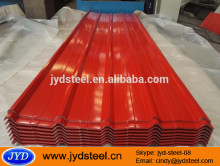 color corrugated covering roof sheet / PPGI covering sheet