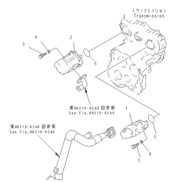 GENUÍNO KOMATSU WA470-3 LOADER PUMP ASS&#39;Y 705-52-30281