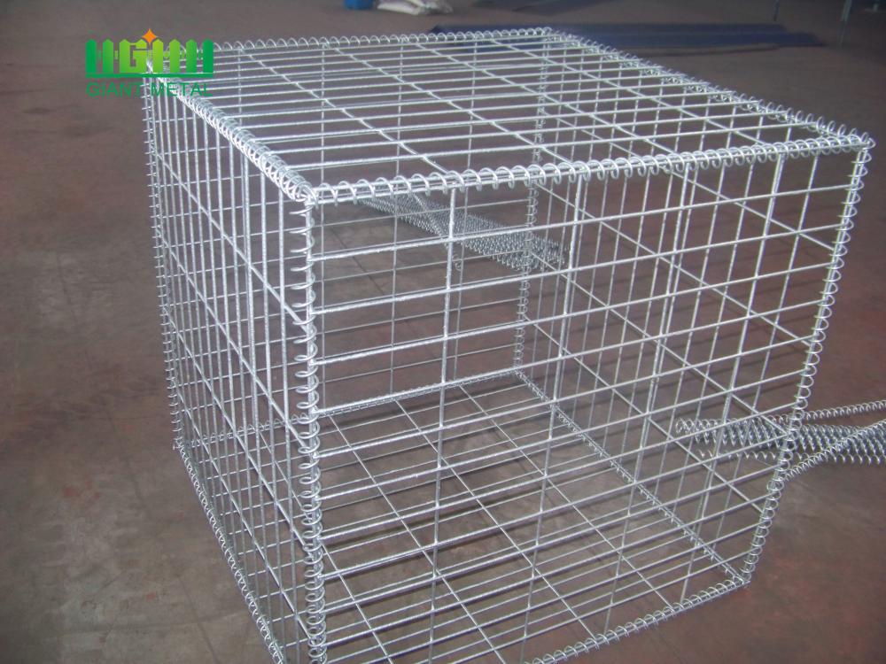 Welded  mesh gabion baskets