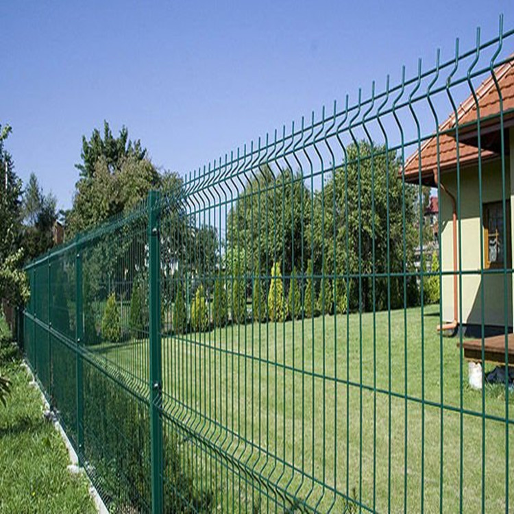 PVC Coated Triangle Bending Fence Garden Fence