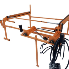 Hydraulic Log Deck with Chain Feed Table for Firewood Processor