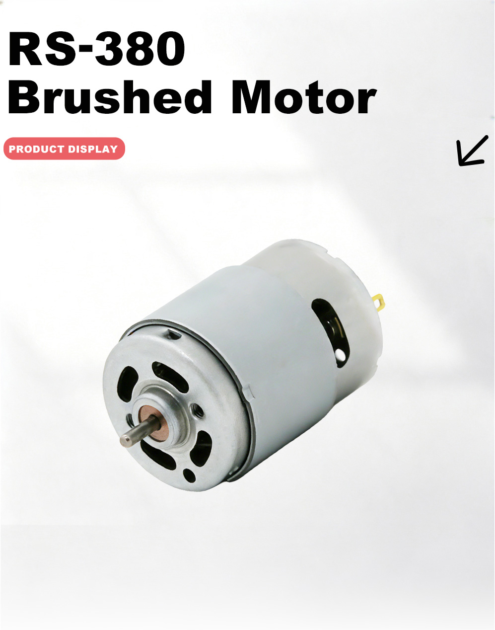 380 Brushed DC Motor-2x 380 Brushed DC Motor-2x